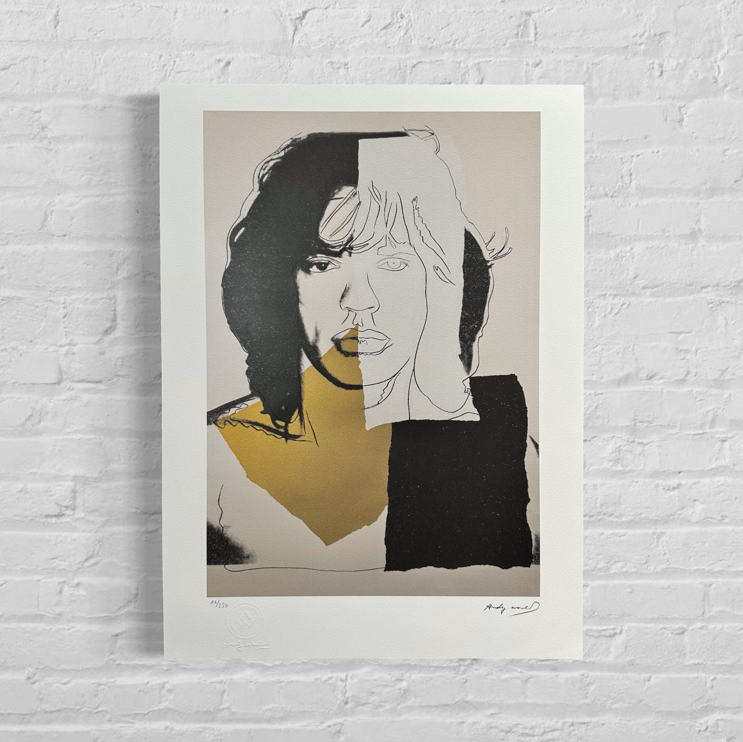 Andy Warhol mick jaggerAndy Warhol mick jagger